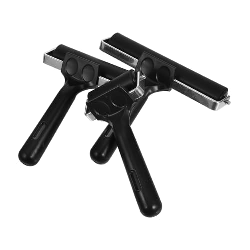 CLISPEED 3 Stück Teiliges Gummi Roller mit Ergonomischem Griff Vielseitig für Druckgrafik Malerei Klebeanwendungen Einfache Reinigung Gleichmäßige Farbverteilung für Kreative Projekte CLISPEED 3 Stück Teiliges Gummi Roller mit Ergonomischem Griff Vielseitig für Druckgrafik Malerei Klebeanwendungen Einfache Reinigung Gleichmäßige Farbverteilung für Kreative Projekte von CLISPEED