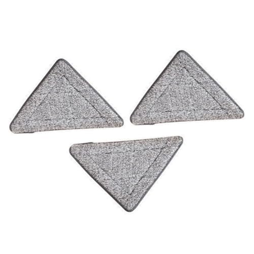 CLISPEED 3 Stück Teiliges Mop Ersatzpad Dreieckige Mikrofaser Reinigungspads Superabsorbierend Waschbar und Langlebig Kompatibel für Wischmopp Twist Disc Ergo für Versiegelte Hartholz CLISPEED 3 Stück Teiliges Mop Ersatzpad Dreieckige Mikrofaser Reinigungspads Superabsorbierend Waschbar und Langlebig Kompatibel für Wischmopp Twist Disc Ergo für Versiegelte Hartholz von CLISPEED