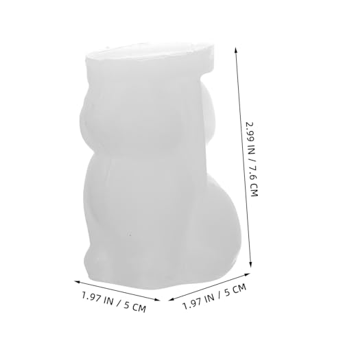 CLISPEED 3 Stück Teiliges Silikon-kerzenform Lebensmittelechte Wiederverwendbare Kaninchen-backform für Kerzenherstellung Seifen Schokolade und Kreative Diy-deko CLISPEED 3 Stück Teiliges Silikon-kerzenform Lebensmittelechte Wiederverwendbare Kaninchen-backform für Kerzenherstellung Seifen Schokolade und Kreative Diy-deko von CLISPEED