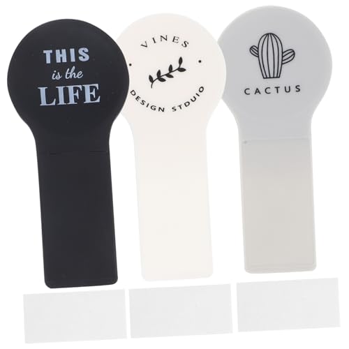 CLISPEED 3 Stück Toilettensitzheber Hygienischer Wc Deckel Lifter Griff mit Kreativem Design für Einfache Berührungsfreie Toilettenabdeckung Passend für Gängige Wc Sitze Praktisch und von CLISPEED