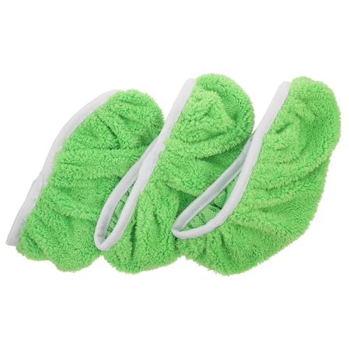 CLISPEED 3 Stück Wiederverwendbare Mop pads aus Grünem Korallenvlies Waschbar und Schnell Trocknend Vielseitige Reinigungspads für Bodenarten Wie Holz Fliesen Laminat und Kork Ersatzbezüge CLISPEED 3 Stück Wiederverwendbare Mop pads aus Grünem Korallenvlies Waschbar und Schnell Trocknend Vielseitige Reinigungspads für Bodenarten Wie Holz Fliesen Laminat und Kork Ersatzbezüge von CLISPEED