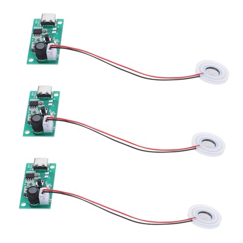 CLISPEED 3 Stück Zerstäubermodule für USB Luftbefeuchter Energiesparende Mini Atomisierungsplatten mit Dekorativem Platzsparend und Kompakt für Tragbare Nano Diffuser CLISPEED 3 Stück Zerstäubermodule für USB Luftbefeuchter Energiesparende Mini Atomisierungsplatten mit Dekorativem Platzsparend und Kompakt für Tragbare Nano Diffuser von CLISPEED