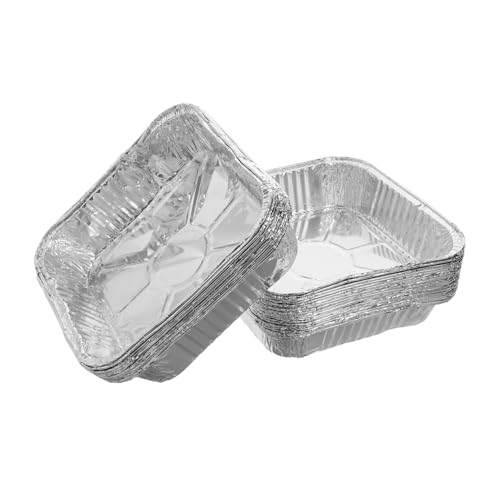 CLISPEED 30 Stück Teiliges Einweg aluminiumfolie Backblech Quadratische Vielseitig für Backofen Grill Heißluftfritteuse und Party Hitzebeständig zum Backen Braten Servieren und Aufbewahren CLISPEED 30 Stück Teiliges Einweg aluminiumfolie Backblech Quadratische Vielseitig für Backofen Grill Heißluftfritteuse und Party Hitzebeständig zum Backen Braten Servieren und Aufbewahren von CLISPEED
