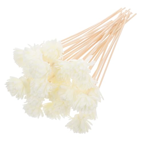CLISPEED 30 Stück Teiliges Rattan Duftstäbchen Weiß Aromatherapie Zubehör Raumduft Stäbchen zur Luftreinigung und Stresslinderung für Zuhause und Büro CLISPEED 30 Stück Teiliges Rattan Duftstäbchen Weiß Aromatherapie Zubehör Raumduft Stäbchen zur Luftreinigung und Stresslinderung für Zuhause und Büro von CLISPEED