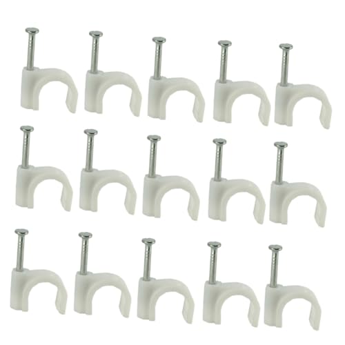 CLISPEED 300 Stück Kabelmanagement Clips Plastische Kabelhalter für Kabel bis Weiß Lösung für Büro und Zuhause Organisieren Sie Ihre Kabel Mühelos CLISPEED 300 Stück Kabelmanagement Clips Plastische Kabelhalter für Kabel bis Weiß Lösung für Büro und Zuhause Organisieren Sie Ihre Kabel Mühelos von CLISPEED