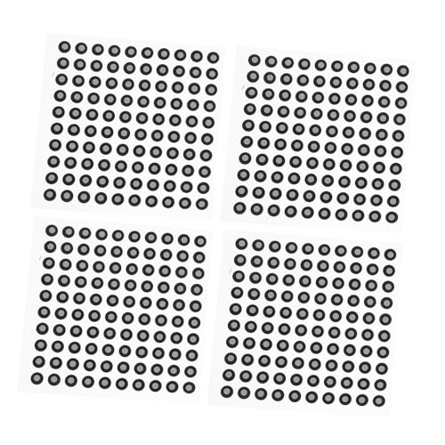CLISPEED 4 Blatt Scanning Tracking Marker Dots Reflektierende Referenzpunkte für Optisches Tracking und Alignment in Industrie Medizin Animation von CLISPEED
