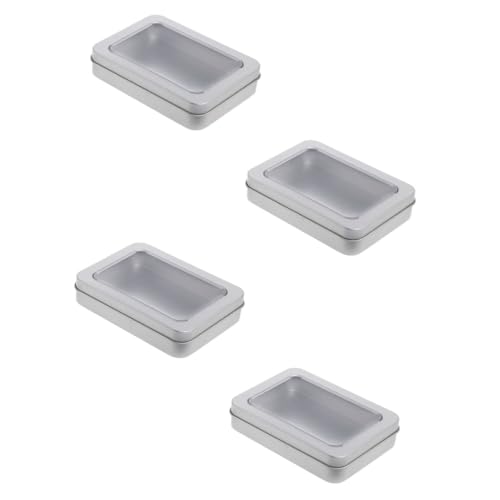 CLISPEED 4 STÜCKE Teiliges USB Stick Aufbewahrungsbox Transparent mit Fenster Praktischer Organizer für Desktop Leicht Handschonend Stapelbar für Kleine Gegenstände Büro Zuhause CLISPEED 4 STÜCKE Teiliges USB Stick Aufbewahrungsbox Transparent mit Fenster Praktischer Organizer für Desktop Leicht Handschonend Stapelbar für Kleine Gegenstände Büro Zuhause von CLISPEED