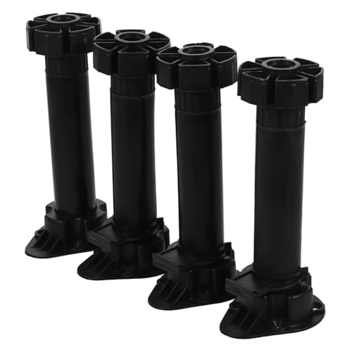 CLISPEED 4 STÜCKE Verstellbare Möbelfüße Höhenverstellbare Kunststoff Möbelbeine für Küchen und Badschränke Stabile Nivellierfüße für Unebene Böden Einfache Montage und Vielseitig CLISPEED 4 STÜCKE Verstellbare Möbelfüße Höhenverstellbare Kunststoff Möbelbeine für Küchen und Badschränke Stabile Nivellierfüße für Unebene Böden Einfache Montage und Vielseitig von CLISPEED