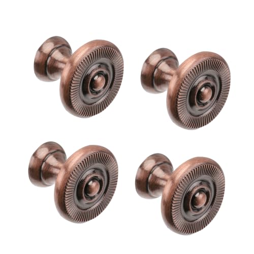 CLISPEED 4 STÜCKE Vintage Schubladengriffe aus Langlebiger Zinklegierung Antike Möbelknöpfe für Kommode Küchenschrank Schrank und Schublade Robuste und Dekorative Möbelgriffe von CLISPEED