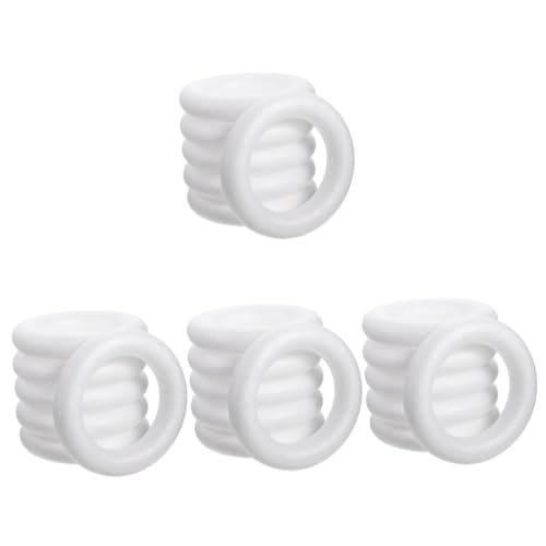 CLISPEED 4 Sätze Teiliges DIY Kranzringe Schaumstoff Für Hochzeits Und Wohnraumdekoration Kreative Bastelmaterialien Für Designs Und Projekte 6 Stück * 4 CLISPEED 4 Sätze Teiliges DIY Kranzringe Schaumstoff Für Hochzeits Und Wohnraumdekoration Kreative Bastelmaterialien Für Designs Und Projekte 6 Stück * 4 von CLISPEED