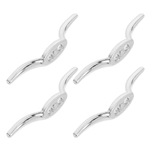 CLISPEED 4 Sätze Zinklegierung Jalousien Schnurhalter Cord Cleats Für Fensterrollos Robust Langlebig Einfach Montierbar Für Zuhause Büro Fensterdekoration von CLISPEED
