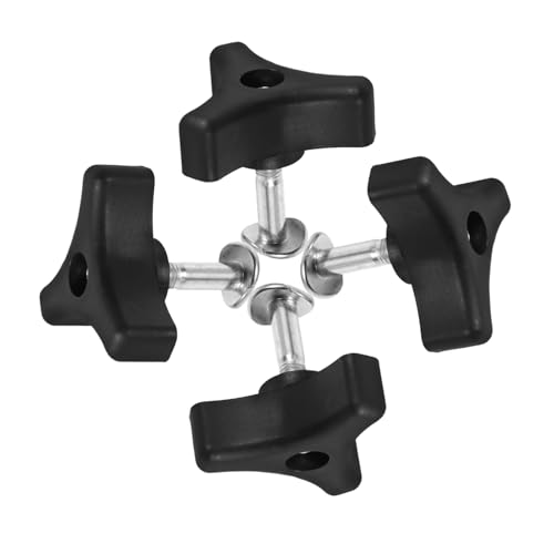 CLISPEED 4 Satz Rasenmäher Griffschrauben Teiliges mit Knopfmuttern und Kompatibel mit Verschiedenen Rasenmäher Modellen Leicht und Tragbar für Einfache Reparaturen von CLISPEED