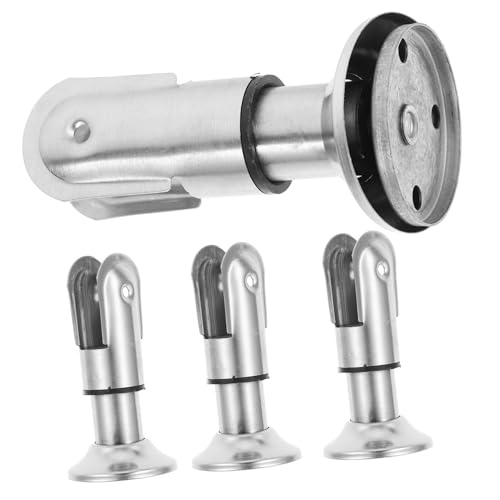 CLISPEED 4 Stück Badezimmer Trennwand Füße Teiliges Robust und Langlebig Einfache Installation für Sichere Sanitärraum Trennwände CLISPEED 4 Stück Badezimmer Trennwand Füße Teiliges Robust und Langlebig Einfache Installation für Sichere Sanitärraum Trennwände von CLISPEED