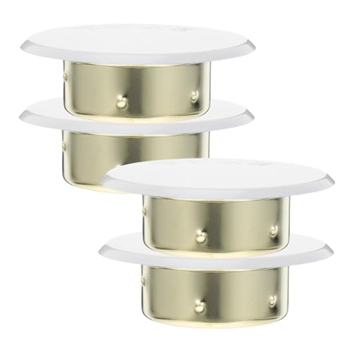 CLISPEED 4 Stück Dekorative Metallkappen für Automatische Brandschutzsysteme Einfache Installation für Wohn und Gewerbegebäude CLISPEED 4 Stück Dekorative Metallkappen für Automatische Brandschutzsysteme Einfache Installation für Wohn und Gewerbegebäude von CLISPEED