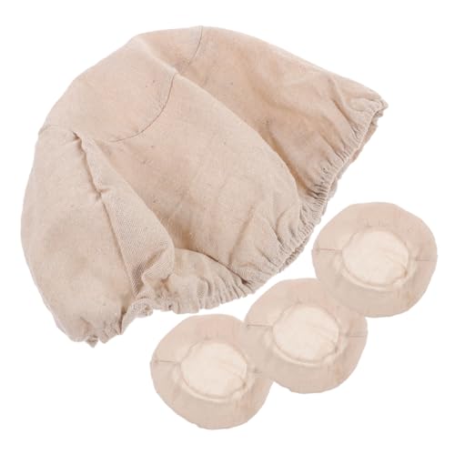 CLISPEED 4 Stück Gärkorb-stoffabdeckung Korbeinlagen Aus Stoff Brotkorbeinlage Stoff Gärkorbauskleidung Banneton-korbeinlage Stoffeinlage Für Brotgärkörbchen Beige Baumwolle CLISPEED 4 Stück Gärkorb-stoffabdeckung Korbeinlagen Aus Stoff Brotkorbeinlage Stoff Gärkorbauskleidung Banneton-korbeinlage Stoffeinlage Für Brotgärkörbchen Beige Baumwolle von CLISPEED
