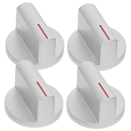 CLISPEED 4 Stück Gasherd Drehknöpfe Ersatzknöpfe Ergonomisch Langlebig Einfach zu Montieren für Gasherd Küchenherd Kochfeld CLISPEED 4 Stück Gasherd Drehknöpfe Ersatzknöpfe Ergonomisch Langlebig Einfach zu Montieren für Gasherd Küchenherd Kochfeld von CLISPEED