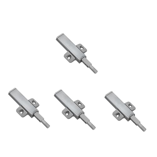 CLISPEED 4 Stück Geräuscharme Edelstahl Schranktürdämpfer Teiliges mit Magnetfunktion für Möbel Türen Dämpfer Küchenschränke Wardrobe Buffers Cupboard Door Rebounders CLISPEED 4 Stück Geräuscharme Edelstahl Schranktürdämpfer Teiliges mit Magnetfunktion für Möbel Türen Dämpfer Küchenschränke Wardrobe Buffers Cupboard Door Rebounders von CLISPEED