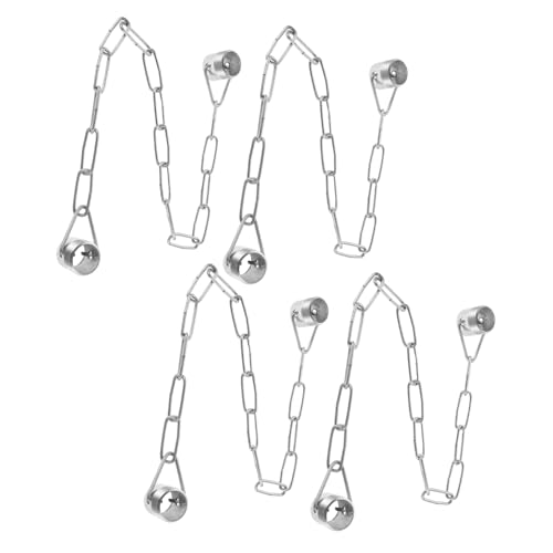 CLISPEED 4 Stück Industrielle Pendelleuchte Aufhängung Kettenersatz für Kronleuchter und Deckenlampen Küche und Wohnzimmer CLISPEED 4 Stück Industrielle Pendelleuchte Aufhängung Kettenersatz für Kronleuchter und Deckenlampen Küche und Wohnzimmer von CLISPEED