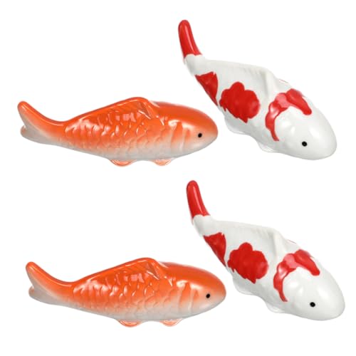 CLISPEED 4 Stück Keramische Fische für Aquarium Schwimmende Dekoration im Chinesischen Stil Ornament für Fischbehälter und Teich Retro Design mit Detaillierter Verarbeitung für Aquarien CLISPEED 4 Stück Keramische Fische für Aquarium Schwimmende Dekoration im Chinesischen Stil Ornament für Fischbehälter und Teich Retro Design mit Detaillierter Verarbeitung für Aquarien von CLISPEED