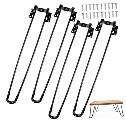CLISPEED 4 Stück Klappbare Schwarze Metall Tischbeine Robuste Klappbare Möbelfüße für Bett und Computertische Vielseitige Ersatz Tischbeine Einfache Montage Geeignet für Sofa und CLISPEED 4 Stück Klappbare Schwarze Metall Tischbeine Robuste Klappbare Möbelfüße für Bett und Computertische Vielseitige Ersatz Tischbeine Einfache Montage Geeignet für Sofa und von CLISPEED