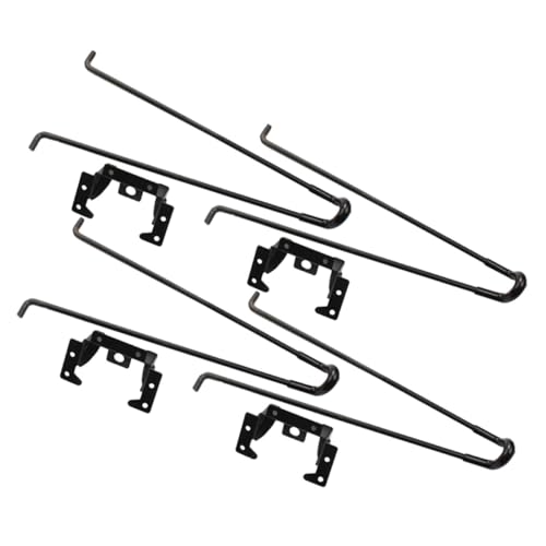 CLISPEED 4 Stück Klappbare Stabile Haarnadel möbelfüße aus Dickem Eisen DIY Ersatz für Couchtisch Schreibtisch Laptop Beistelltisch Rostfrei und Robust CLISPEED 4 Stück Klappbare Stabile Haarnadel möbelfüße aus Dickem Eisen DIY Ersatz für Couchtisch Schreibtisch Laptop Beistelltisch Rostfrei und Robust von CLISPEED