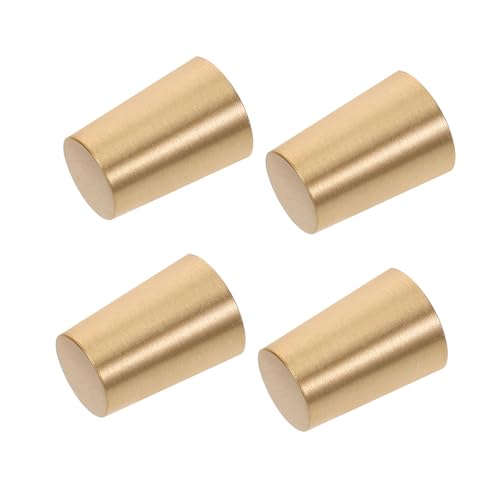 CLISPEED 4 Stück Messing Möbelfüße Kleine Möbelbeine aus Massivem Messing für Holztabletts Schmuckschatullen Stabile Rutsch Untersetzer für Möbel Dekoration CLISPEED 4 Stück Messing Möbelfüße Kleine Möbelbeine aus Massivem Messing für Holztabletts Schmuckschatullen Stabile Rutsch Untersetzer für Möbel Dekoration von CLISPEED