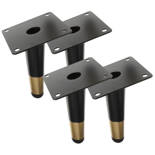 CLISPEED 4 Stück Metallmöbelfüße für Sofas und Tische Elegante Schräg Konische Beine für Möbel Stabil und Modern für Wohn und Schlafzimmer CLISPEED 4 Stück Metallmöbelfüße für Sofas und Tische Elegante Schräg Konische Beine für Möbel Stabil und Modern für Wohn und Schlafzimmer von CLISPEED