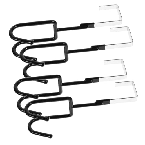 CLISPEED 4 Stück Punch Türhaken Rutschfester Beschichtung Doppelseitige Kleiderhaken für Jacken Handtücher und Taschen Platzsparend für Schlafzimmer Küche Bad Einfache Montage ohne Bohren CLISPEED 4 Stück Punch Türhaken Rutschfester Beschichtung Doppelseitige Kleiderhaken für Jacken Handtücher und Taschen Platzsparend für Schlafzimmer Küche Bad Einfache Montage ohne Bohren von CLISPEED