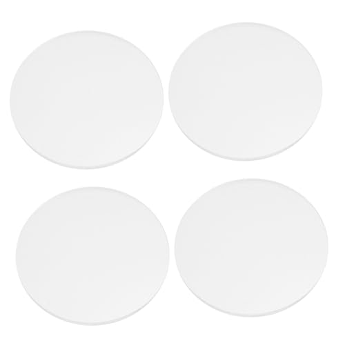 CLISPEED 4 Stück Runde Transparente Acrylplatten Dicke Acryl Display Boards für DIY Bilderrahmen Bastelprojekte mit Glatten Kanten Wasserbeständig CLISPEED 4 Stück Runde Transparente Acrylplatten Dicke Acryl Display Boards für DIY Bilderrahmen Bastelprojekte mit Glatten Kanten Wasserbeständig von CLISPEED
