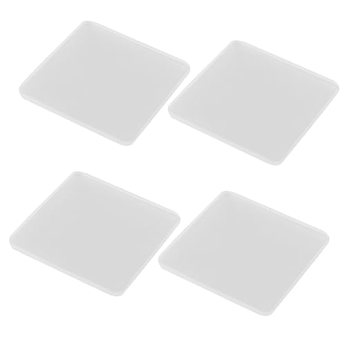 CLISPEED 4stücke Transparente Anti-rutsch-Gel-Pads Für Waschmaschinen Geräuschdämmende Matten Zur Vibrationsminderung Wiederverwendbar Zuschneidbar Und Vielseitig Einsetzbar Gel-Pads von CLISPEED
