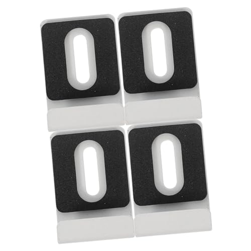 CLISPEED 4 Stück Spiegelhalterung Quadratisch mit Klebepad Rostfrei Langlebig für Wandmontage Moderner Halter für Mehrere Spiegel Sicherer Halt Modernes Design CLISPEED 4 Stück Spiegelhalterung Quadratisch mit Klebepad Rostfrei Langlebig für Wandmontage Moderner Halter für Mehrere Spiegel Sicherer Halt Modernes Design von CLISPEED