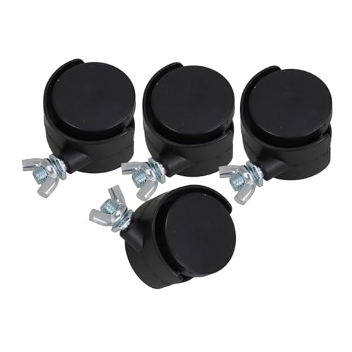 CLISPEED 4 Stück Teiliges Abs schraubrollen für Heizkörperständer Robuste Einfach zu Installierende in Schwarz Geeignet für Diverse Heizgeräte und Utility Carts CLISPEED 4 Stück Teiliges Abs schraubrollen für Heizkörperständer Robuste Einfach zu Installierende in Schwarz Geeignet für Diverse Heizgeräte und Utility Carts von CLISPEED