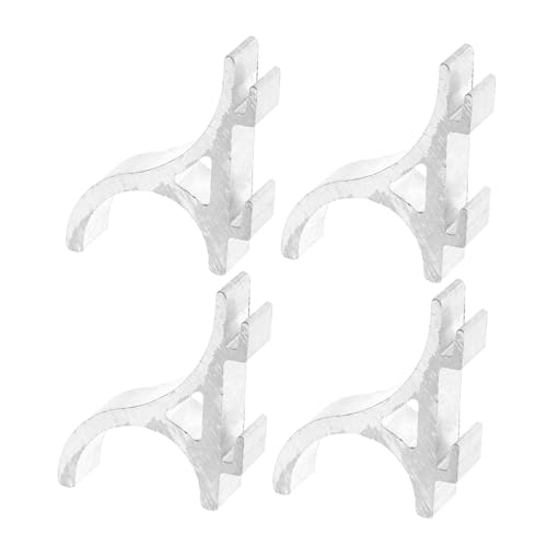 CLISPEED 4 Stück Teiliges Aluminium Regalhalterungen Gefrierschrank Clips Robuste Kühlschrank Regalstützen Poliert Sicher Langlebig Ersatz für Kühlschrank und Gefrierfach CLISPEED 4 Stück Teiliges Aluminium Regalhalterungen Gefrierschrank Clips Robuste Kühlschrank Regalstützen Poliert Sicher Langlebig Ersatz für Kühlschrank und Gefrierfach von CLISPEED