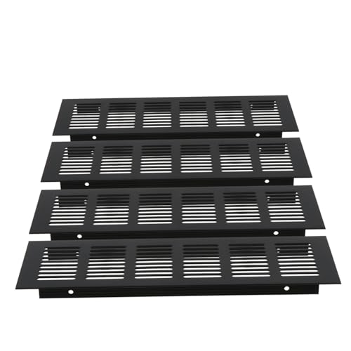 CLISPEED 4 Stück Teiliges Aluminiumlegierung Lüftungsgitter Möbel Luftventil Abluftgitter für Schuhschrank Kleiderschrank Möbel Einfache Montage Langlebig Feuchtigkeits und CLISPEED 4 Stück Teiliges Aluminiumlegierung Lüftungsgitter Möbel Luftventil Abluftgitter für Schuhschrank Kleiderschrank Möbel Einfache Montage Langlebig Feuchtigkeits und von CLISPEED