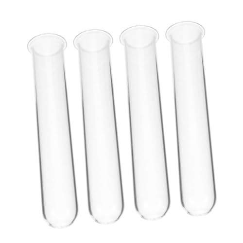 CLISPEED 4 Stück Teiliges Kleine Transparente Glasröhrchen Blumenvase Hydroponische Wasserpflanzen Propagation Tubes für Tischdeko und Pflanzenarrangements CLISPEED 4 Stück Teiliges Kleine Transparente Glasröhrchen Blumenvase Hydroponische Wasserpflanzen Propagation Tubes für Tischdeko und Pflanzenarrangements von CLISPEED