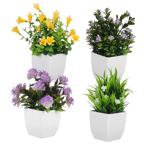 CLISPEED 4 Stück Teiliges Künstliche Topfpflanzen Realistisch aus Kunststoff Pflegeleicht Langlebig und Haustiersicher für Büro und Balkon Dekoration Geeignet CLISPEED 4 Stück Teiliges Künstliche Topfpflanzen Realistisch aus Kunststoff Pflegeleicht Langlebig und Haustiersicher für Büro und Balkon Dekoration Geeignet von CLISPEED