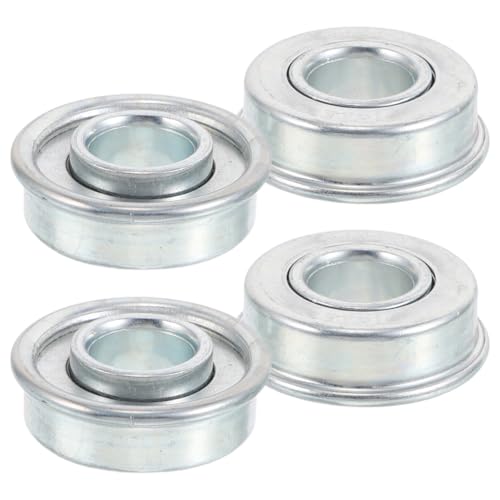 CLISPEED 4 Stück Teiliges Metall Radlager für Rasenmäher Kompatibel mit Front und Hinterrädern Langlebige Metallkugellager für Effiziente Rotation und Einfache Installation bei von CLISPEED