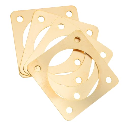 CLISPEED 4 Stück Teiliges Metall vogelhaus Schutzgitter mit Innendurchmesser Raubtierabwehr Belüftungssicherer Spatzenhaus Lochschutz für Außenvogelhäuser Einfache Installation Robuste von CLISPEED