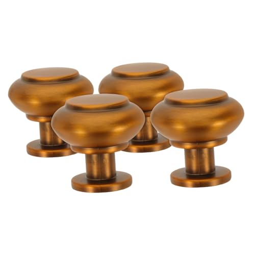 CLISPEED 4 Stück Teiliges Möbelgriff aus Zinklegierung mit Rutschfestem Finish Stabiles und Komfortables Einzelloch-rundgriff-design für Küchen- Kleiderschrank Schubladenschränke Einfache CLISPEED 4 Stück Teiliges Möbelgriff aus Zinklegierung mit Rutschfestem Finish Stabiles und Komfortables Einzelloch-rundgriff-design für Küchen- Kleiderschrank Schubladenschränke Einfache von CLISPEED