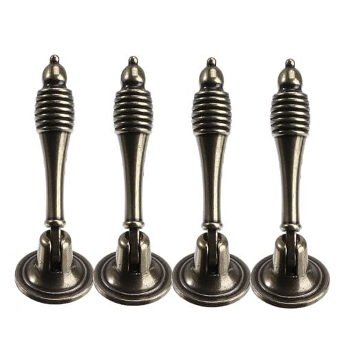 CLISPEED 4 Stück Teiliges Retro Türgriff aus Zinklegierung Stilvoller Kleiderschrank und Möbelring Langlebig Korrosionsbeständig für Schrank und Tür im Vintage Home Decor CLISPEED 4 Stück Teiliges Retro Türgriff aus Zinklegierung Stilvoller Kleiderschrank und Möbelring Langlebig Korrosionsbeständig für Schrank und Tür im Vintage Home Decor von CLISPEED