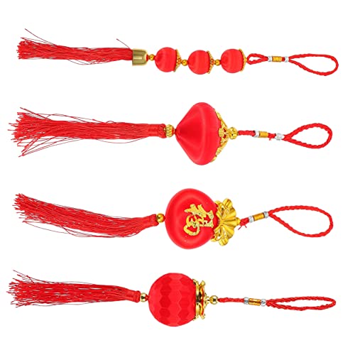 CLISPEED 4 Stück Teiliges Rote Chinesische Laternen Deko für Frühlingsfest Neujahr Party Traditionelle Glücksbringer Vielseitige Innen und Außenbeleuchtung Festliche Atmosphäre für Zuhause CLISPEED 4 Stück Teiliges Rote Chinesische Laternen Deko für Frühlingsfest Neujahr Party Traditionelle Glücksbringer Vielseitige Innen und Außenbeleuchtung Festliche Atmosphäre für Zuhause von CLISPEED