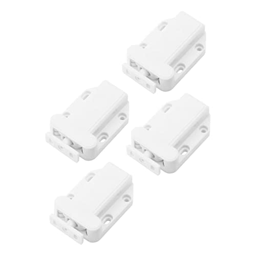 CLISPEED 4 Stück Teiliges Selbstverriegelnder Türverschluss für Küchenschränke Langlebiger Material Türverschluss mit Einfacher Bedienung und Hoher Zuverlässigkeit CLISPEED 4 Stück Teiliges Selbstverriegelnder Türverschluss für Küchenschränke Langlebiger Material Türverschluss mit Einfacher Bedienung und Hoher Zuverlässigkeit von CLISPEED