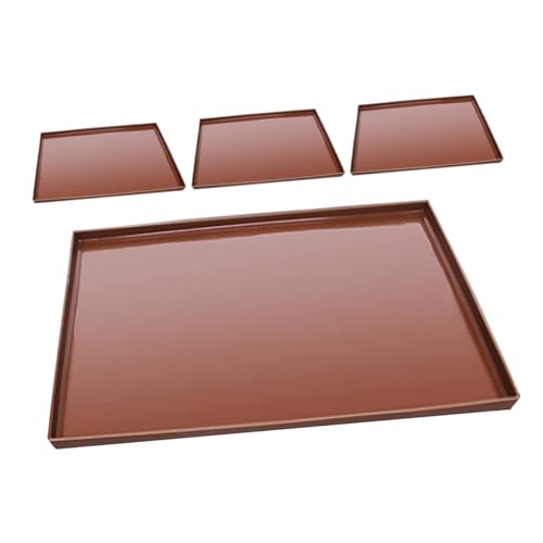 CLISPEED 4 Stück Teiliges Silikon Dehydrator Hitzebeständige Antihaftbeschichtete Trocknungsmatten für Backofen und Lebensmittel Wiederverwendbar Robust für Obst Fleisch Gemüse Kompatibel CLISPEED 4 Stück Teiliges Silikon Dehydrator Hitzebeständige Antihaftbeschichtete Trocknungsmatten für Backofen und Lebensmittel Wiederverwendbar Robust für Obst Fleisch Gemüse Kompatibel von CLISPEED
