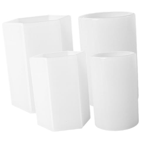 CLISPEED 4 Stück Teiliges Silikon Kerzenform Sechseckig und Flexible DIY Formen für Handgemachte Duftkerzen und Seifen Leicht Praktisch und Einfach zu Verwenden CLISPEED 4 Stück Teiliges Silikon Kerzenform Sechseckig und Flexible DIY Formen für Handgemachte Duftkerzen und Seifen Leicht Praktisch und Einfach zu Verwenden von CLISPEED