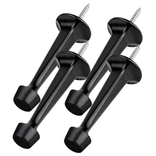 CLISPEED 4 Stück Teiliges Türstopper aus Zinklegierung mit Gummispitze Robust und Rostfrei Vintage Stil Kollisions Schutz für Türen und Wände Langlebig und Praktisch für Zuhause von CLISPEED