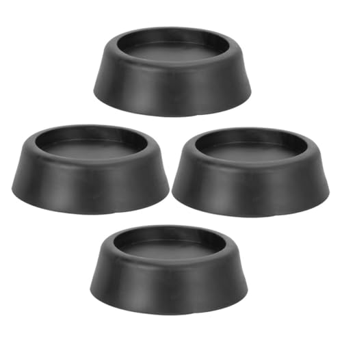 CLISPEED 4 Stück Teiliges Waschmaschinenfüße Tpr Antirutsch Pads mit Stoßdämpfender Funktion Rutschfeste Unterlagen für Waschmaschine Trockner Möbel Langlebig und Kratzfest Einsetzbar von CLISPEED