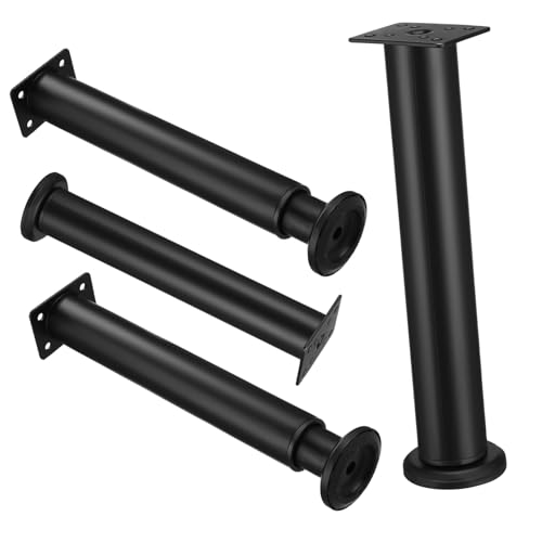 CLISPEED 4 Stück Verstellbare Möbelbeine Höhenverstellbar Stabile Metallstützfüße für Schränke Tische Betten Robuste Wackelfreie Möbelstützen für Einfache Montage und Langlebigen Halt CLISPEED 4 Stück Verstellbare Möbelbeine Höhenverstellbar Stabile Metallstützfüße für Schränke Tische Betten Robuste Wackelfreie Möbelstützen für Einfache Montage und Langlebigen Halt von CLISPEED