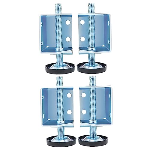 CLISPEED 4 Stück Verstellbare Möbelfüße Metallisch Dicker Fuß Höhenverstellbar für Schränke und Sofas für Bodenarten Installieren und Anwendung CLISPEED 4 Stück Verstellbare Möbelfüße Metallisch Dicker Fuß Höhenverstellbar für Schränke und Sofas für Bodenarten Installieren und Anwendung von CLISPEED