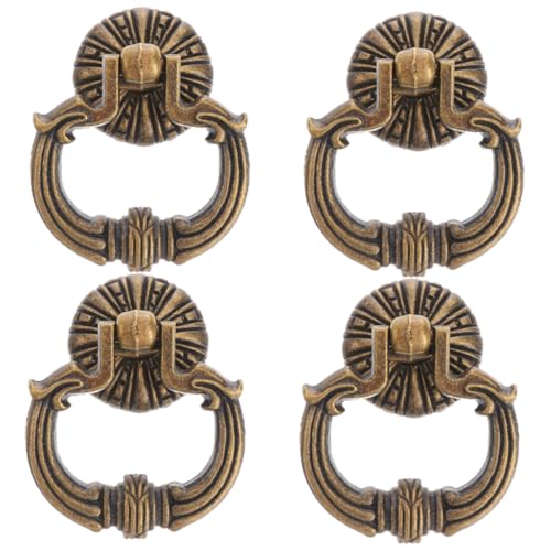CLISPEED 4 Stück Vintage Möbelgriffe Dresser Pulls aus Robustem Material Kleine Schrankgriffe für Kommode und Möbel Einfache Montage Langlebige Praktische Griffe für Vielseitige Anwendung CLISPEED 4 Stück Vintage Möbelgriffe Dresser Pulls aus Robustem Material Kleine Schrankgriffe für Kommode und Möbel Einfache Montage Langlebige Praktische Griffe für Vielseitige Anwendung von CLISPEED