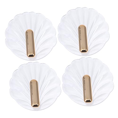 CLISPEED 4 Stück Wandhaken mit Design Selbstklebende Aufhänger für Handtücher Vielseitige Wandhaken für Bad und Küche zur Dekoration und Organisation CLISPEED 4 Stück Wandhaken mit Design Selbstklebende Aufhänger für Handtücher Vielseitige Wandhaken für Bad und Küche zur Dekoration und Organisation von CLISPEED